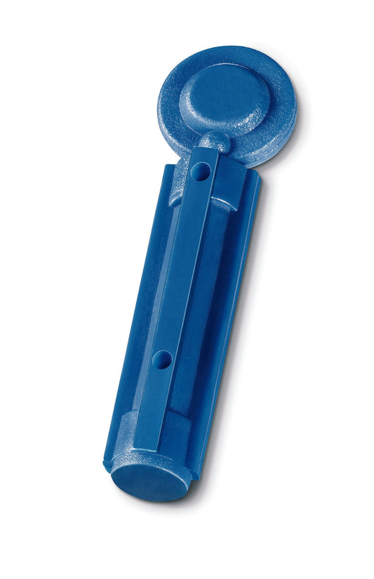 steriele lancetnaalden blauw